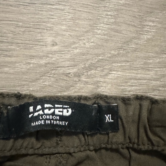 Jaded ldn parachute shorts (grey n black) - Picture 5 of 5